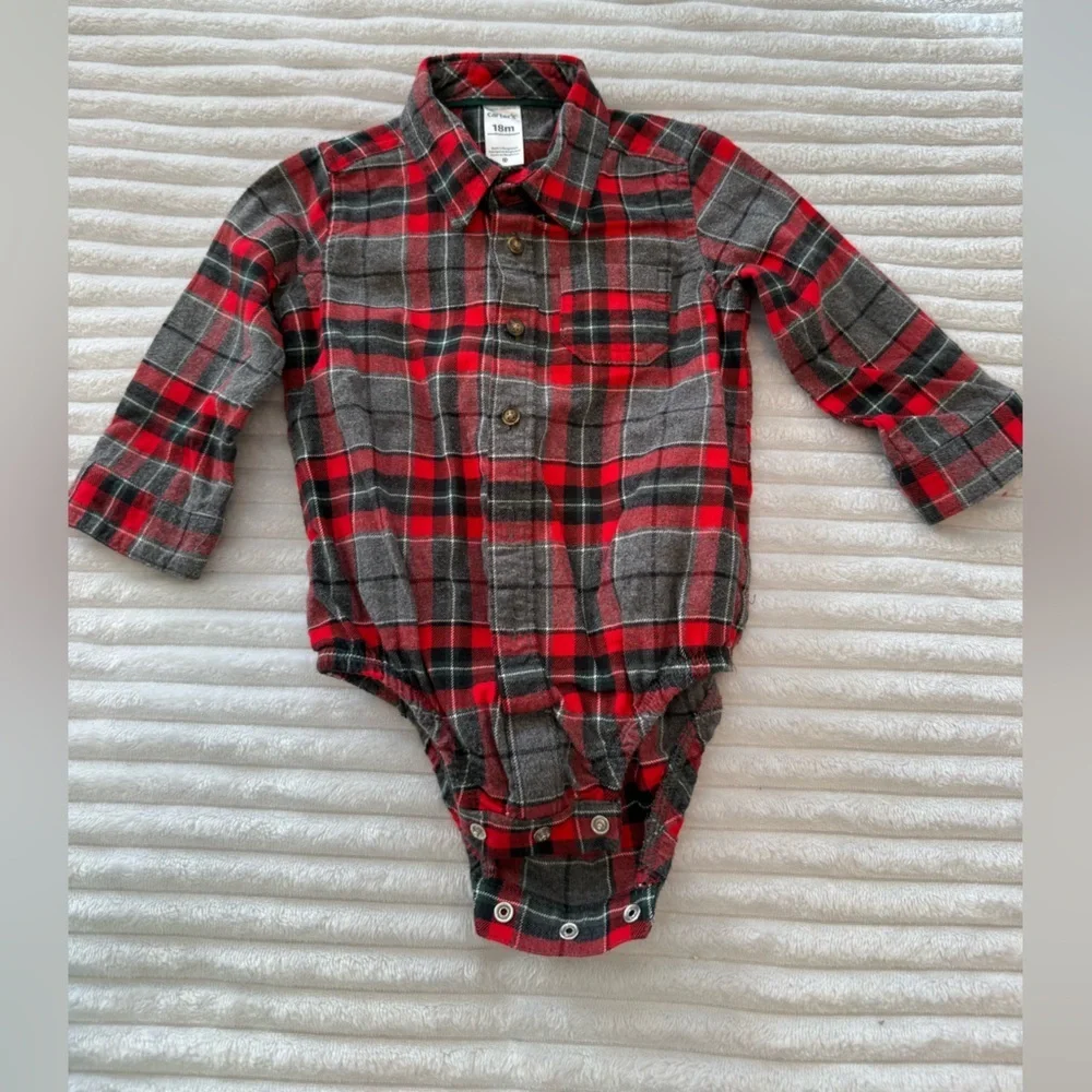 Bundle of 4 Boy Button Down Shirts - 24 months